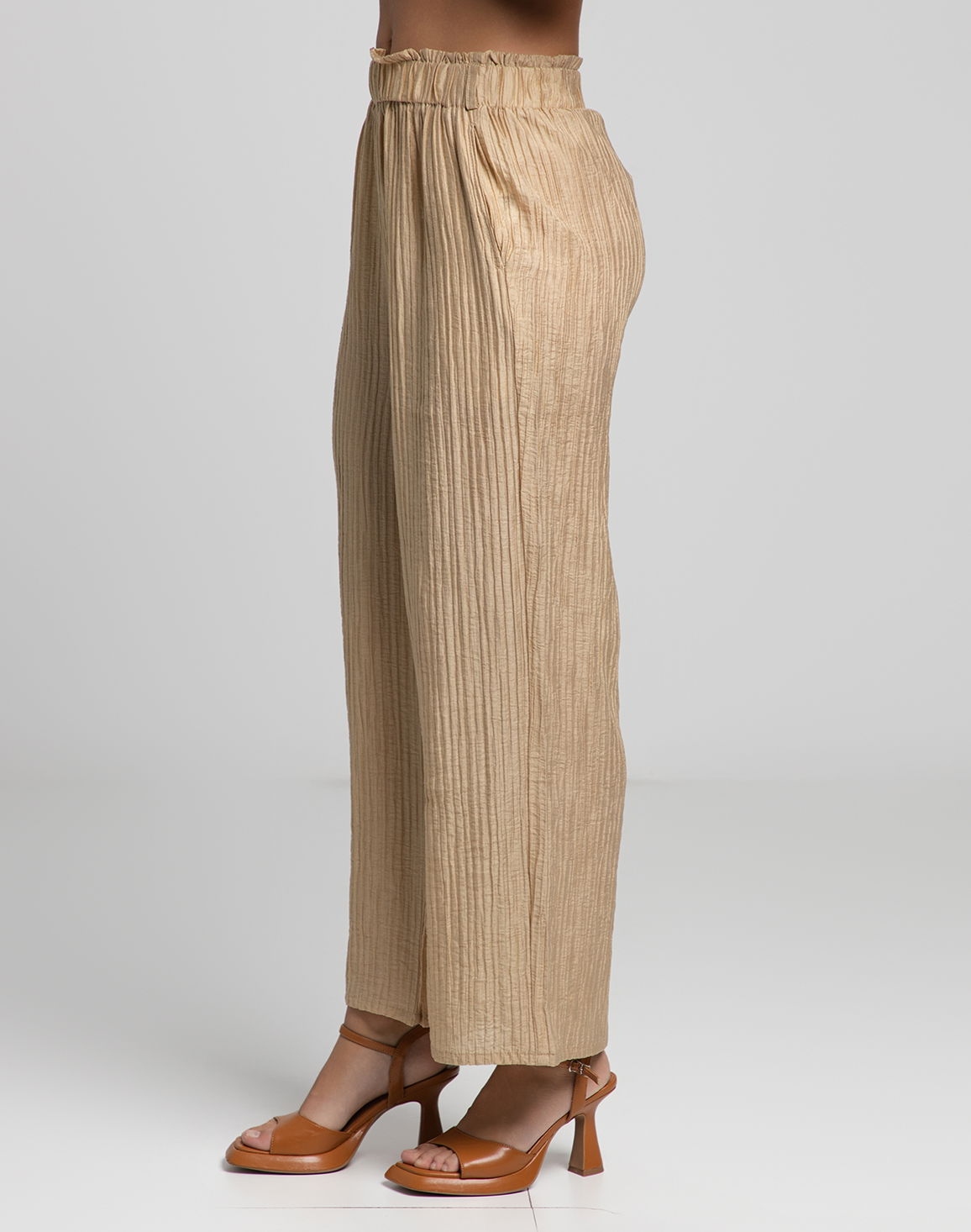 BEDOUIN BOHEME Women's Long Casual Pant Beige thumbnail